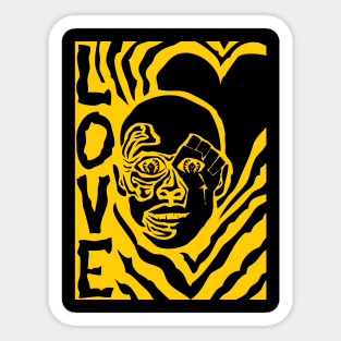 love protest eyes Sticker